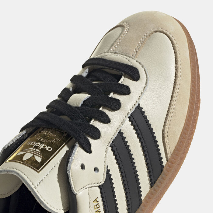 adidas Originals Women's Samba OG Shoes Beige adidas Originals Women's Samba OG Shoes Beige image number 4