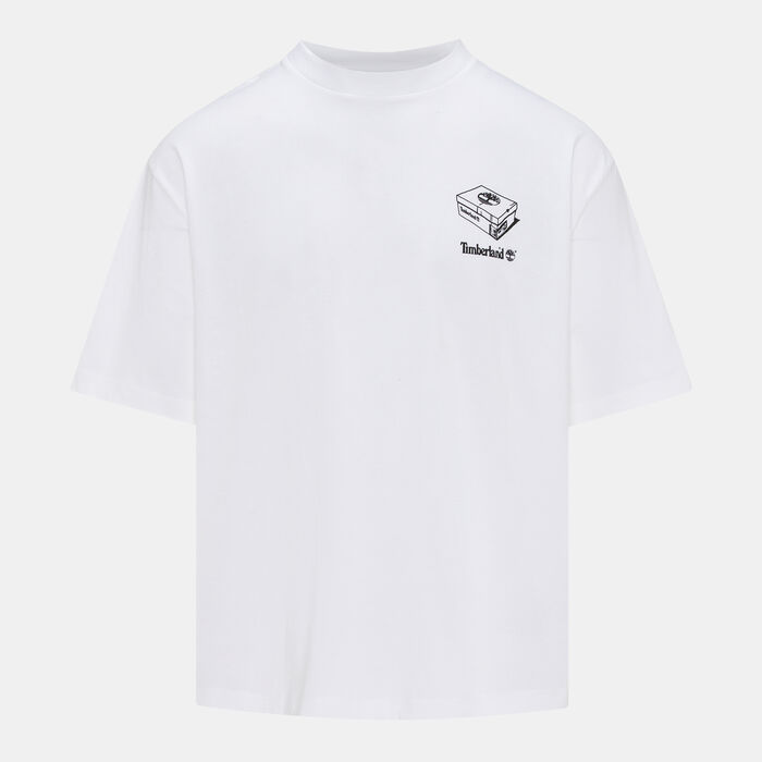 Timberland Men's My Boots T-Shirt White Timberland Men's My Boots T-Shirt White image number 0