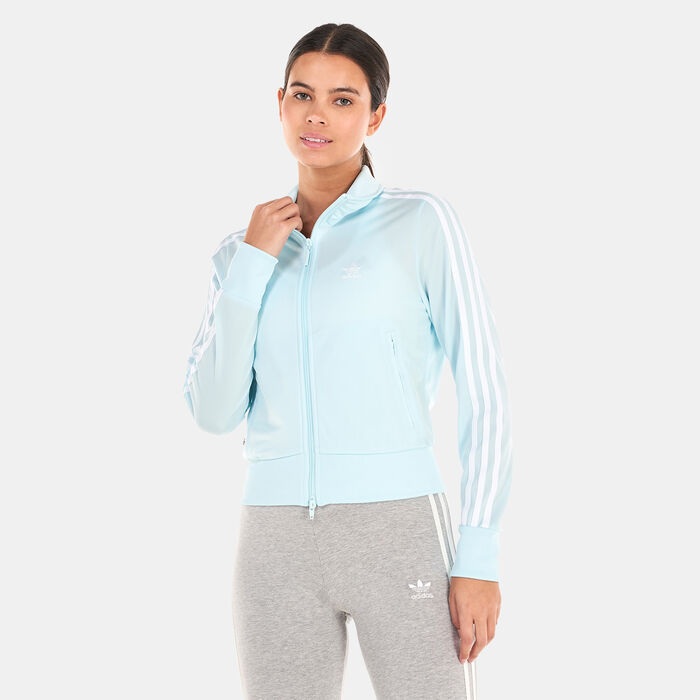 adidas Originals Women's Adicolor Classics Firebird Primeblue Track Jacket Green adidas Originals Women's Adicolor Classics Firebird Primeblue Track Jacket Green image number 0