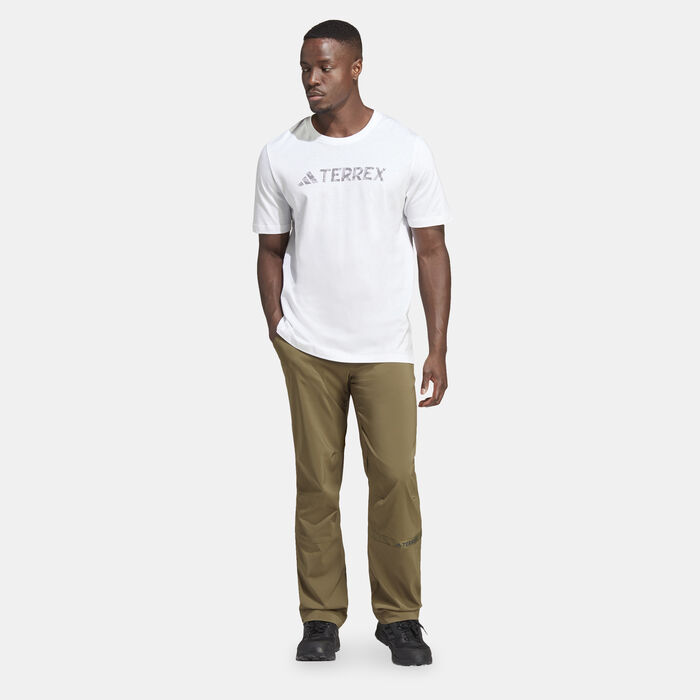 adidas Men's Terrex Classic Logo T-Shirt White image number 2
