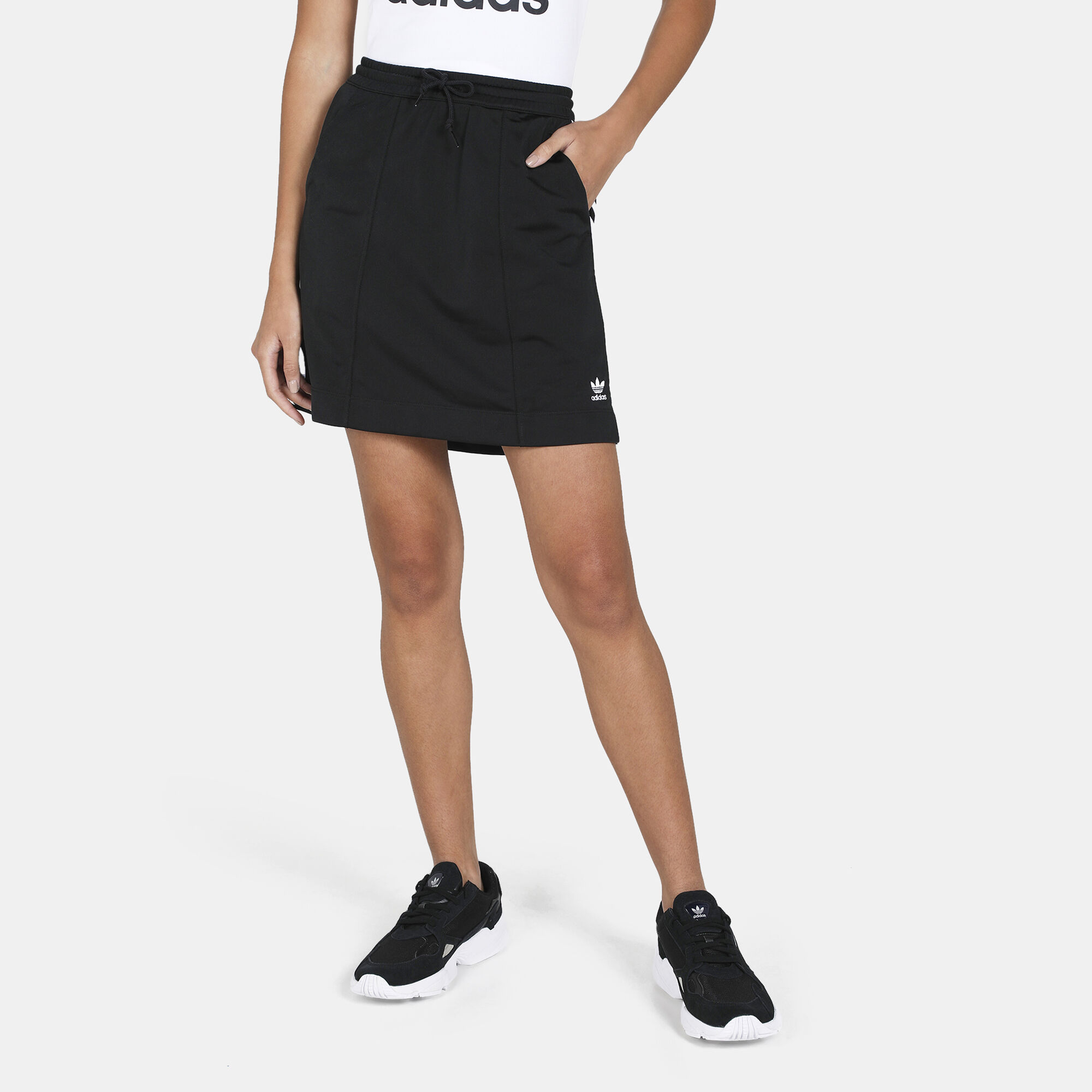 Adidas three stripe skirt on sale