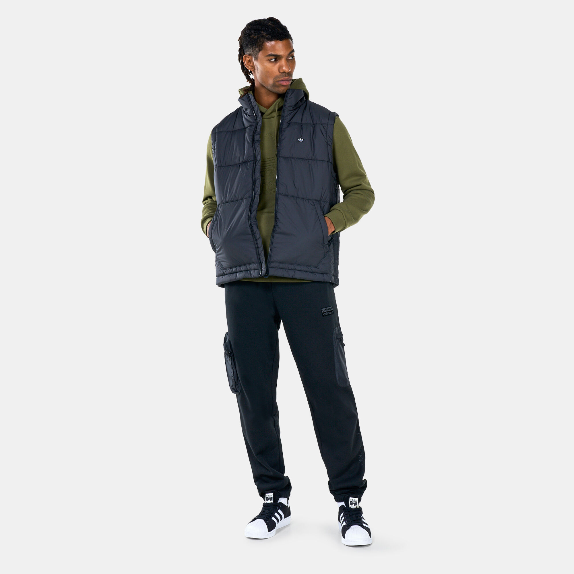 Buy adidas Originals Men s Padded Puffy Vest Black in KSA SSS