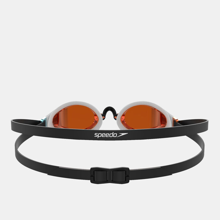 Speedo Fastskin Sppedsocket 2 Mirrored Goggles White Speedo Fastskin Sppedsocket 2 Mirrored Goggles White image number 1