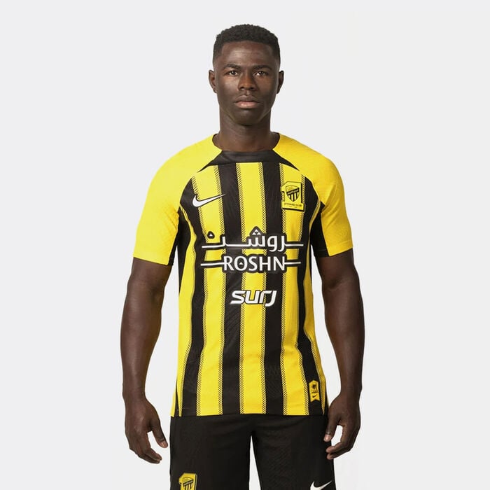 Nike Men's Al-Ittihad 2024/25 Home Authentic Football Jersey yellow Nike Men's Al-Ittihad 2024/25 Home Authentic Football Jersey yellow image number 0