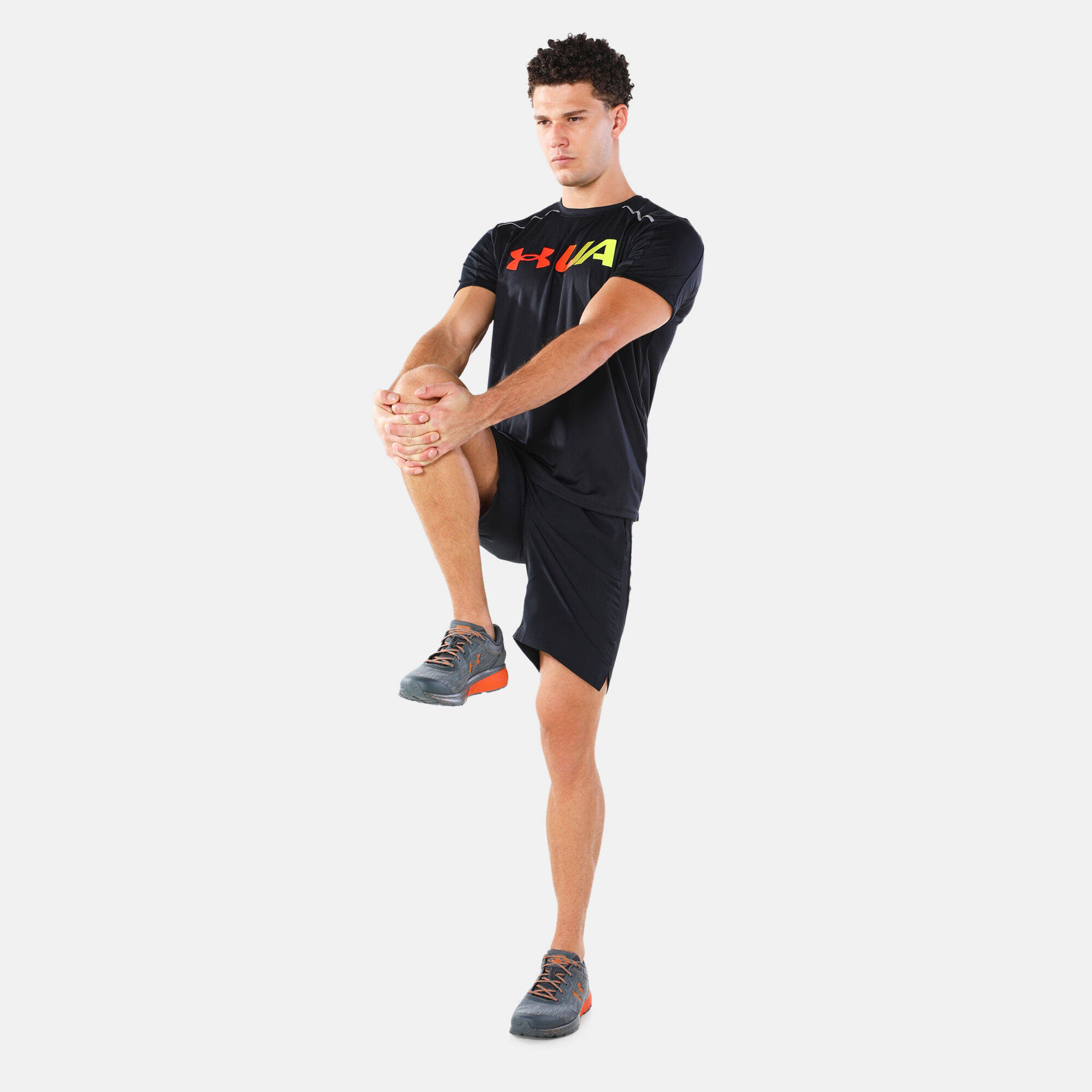 Buy Under Armour Men s Launch Run 9 Inch Shorts Black in KSA SSS