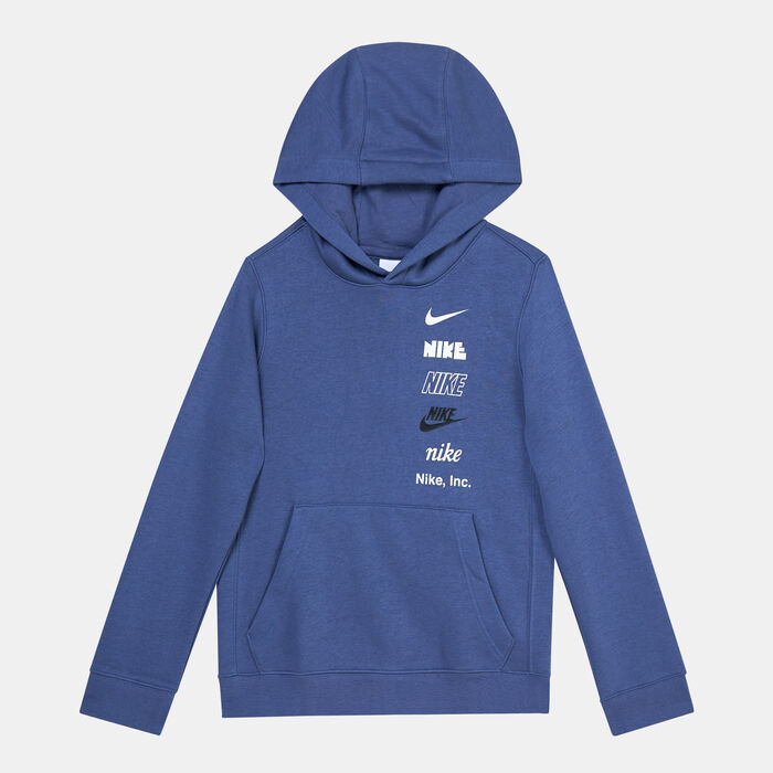 Nike Kids' Sportswear Hoodie Blue Nike Kids' Sportswear Hoodie Blue image number 0