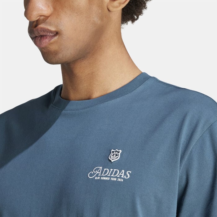 adidas Originals Men's Leisure T-Shirt Green adidas Originals Men's Leisure T-Shirt Green image number 7