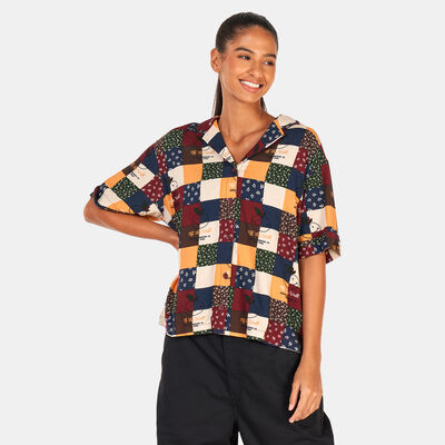 Vans Women's Anaheim OG Shirt Multi-Color Vans Women's Anaheim OG Shirt Multi-Color