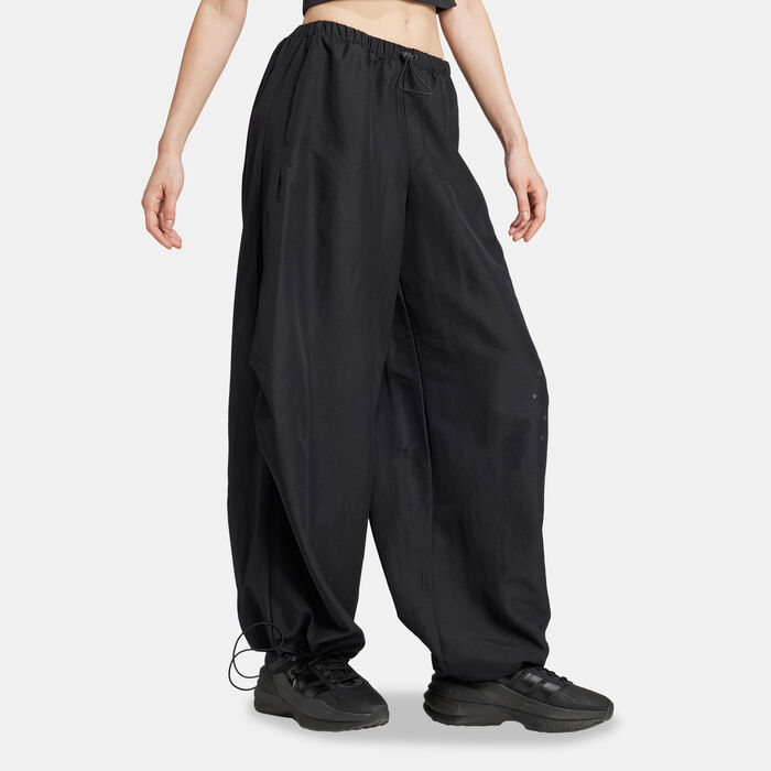 adidas Women's Bloom Sky Print Parachute Track Pants Black adidas Women's Bloom Sky Print Parachute Track Pants Black image number 2