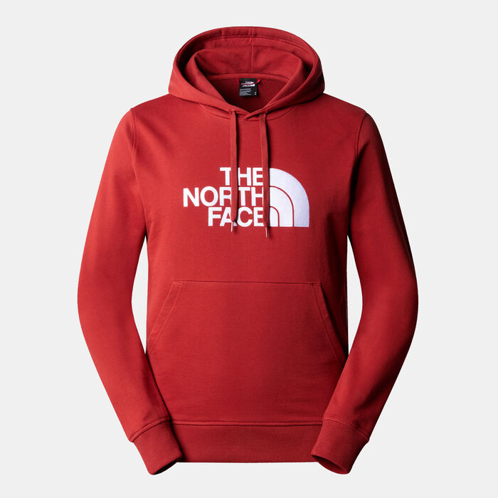 The North Face Men's Light Drew Peak Pullover Hoodie Red The North Face Men's Light Drew Peak Pullover Hoodie Red image number 0
