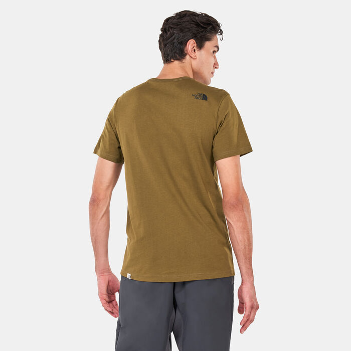The North Face Men's Berkeley California Pocket T-Shirt Green The North Face Men's Berkeley California Pocket T-Shirt Green image number 1