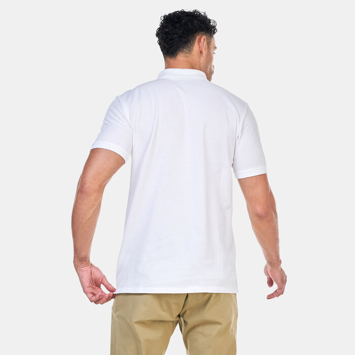Timberland Men's Small Logo Polo Shirt White image number 1