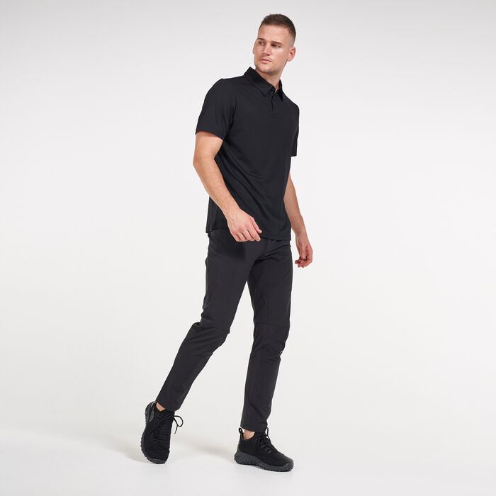 The North Face Men's Tanken Polo T-Shirt Black image number 2
