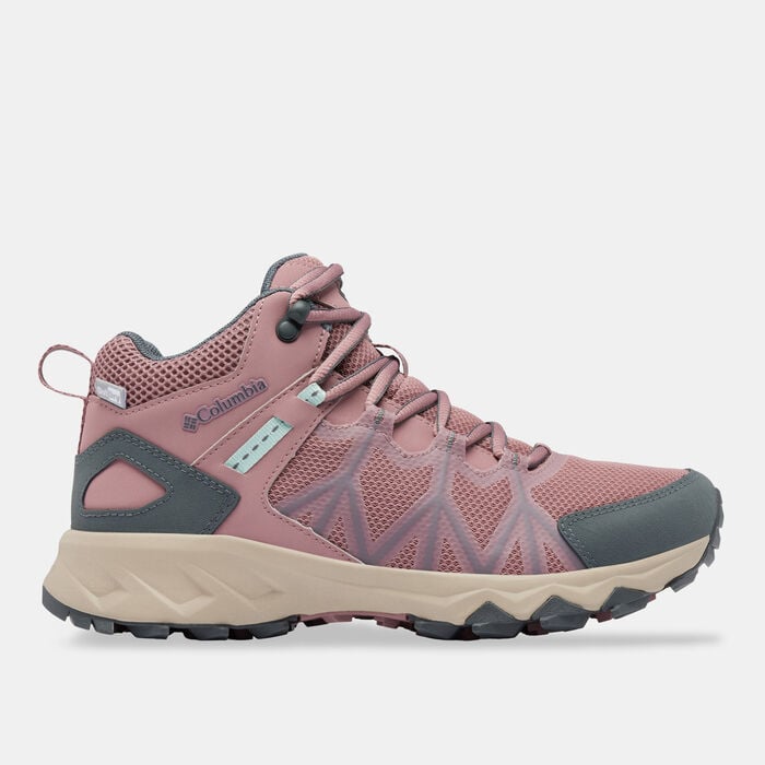Columbia Women's Peakfreak II Mid OutDry Hiking Shoes Purple Columbia Women's Peakfreak II Mid OutDry Hiking Shoes Purple image number 0