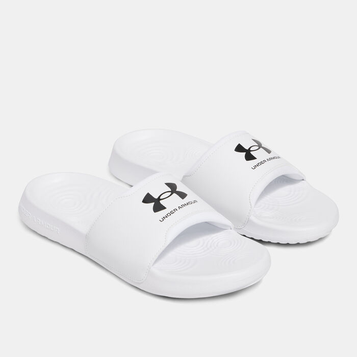 Under Armour Women's Ignite Select Slides White image number 1