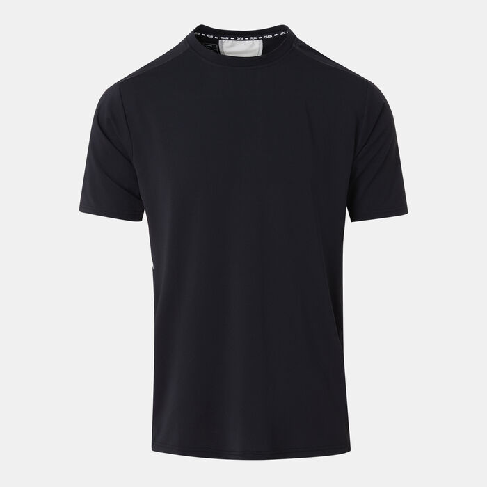 Sun and Sand Sports Men's Colourblock Training T-Shirt Black Sun and Sand Sports Men's Colourblock Training T-Shirt Black image number 0