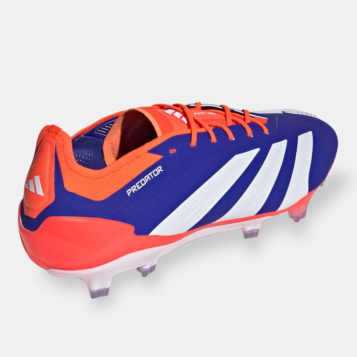 adidas Men's Predator Elite Firm Ground Football Shoes Blue adidas Men's Predator Elite Firm Ground Football Shoes Blue image number 2