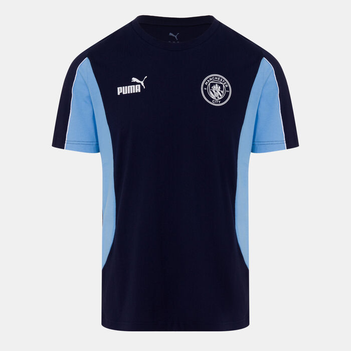 PUMA Men's Manchester City ftblARCHIVE Top Blue PUMA Men's Manchester City ftblARCHIVE Top Blue image number 0