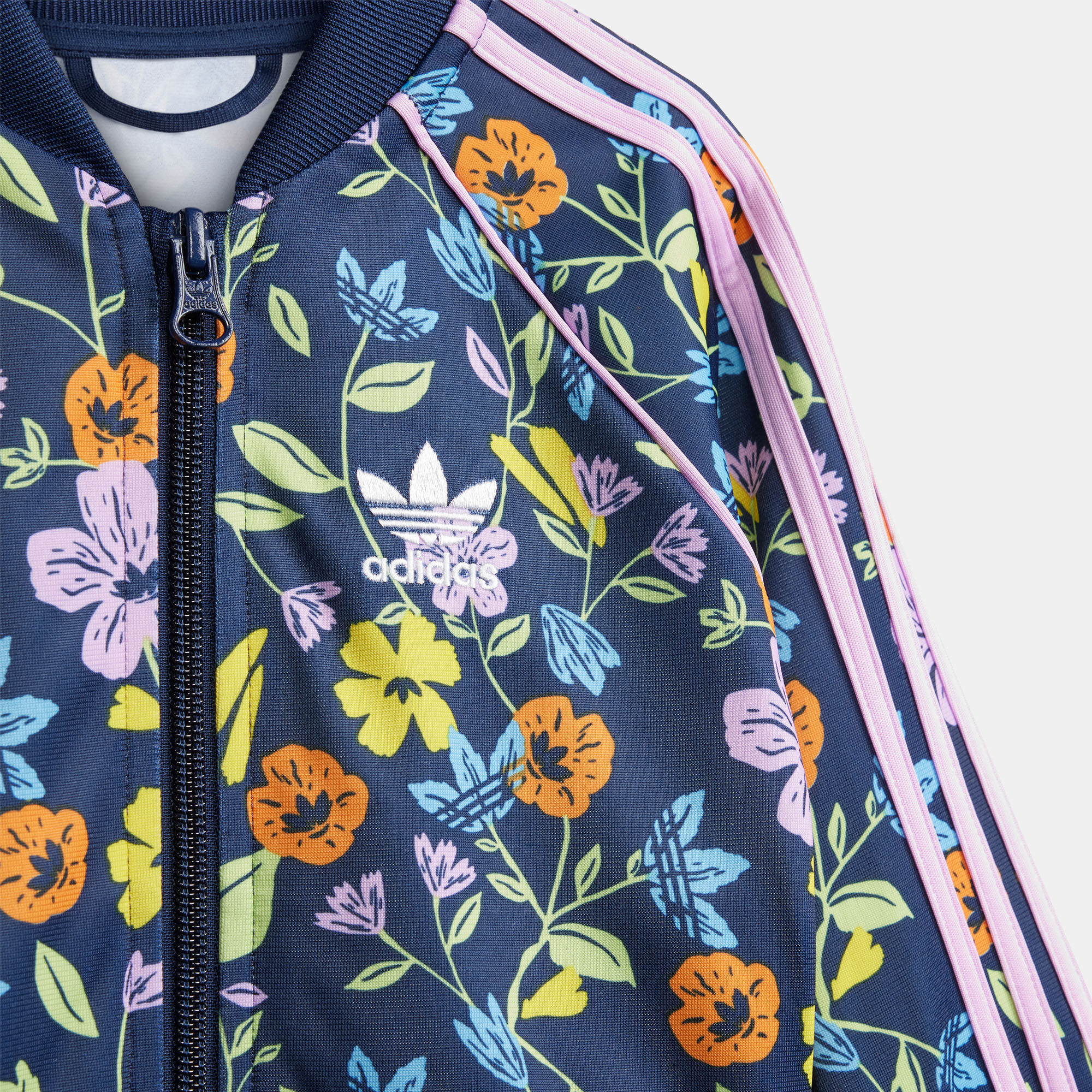 Shop adidas Originals Kids' Floral SST Tracksuit (Baby and Shop adidas Originals Kids' Floral SST Tracksuit (Baby and