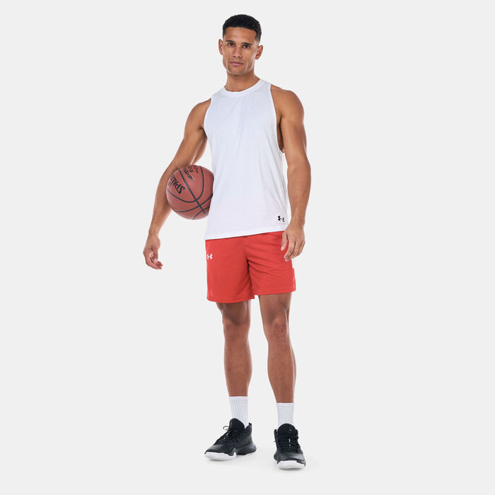 Under Armour Men's Zone Training Shorts Red image number 2