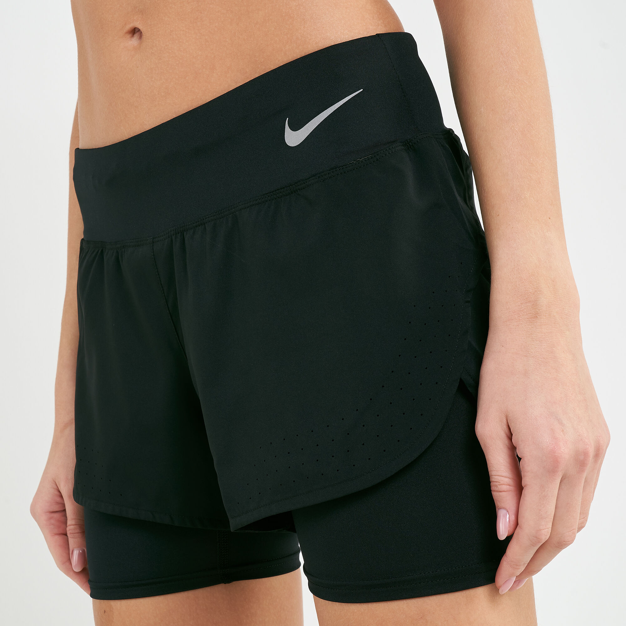 Nike eclipse 2 cheap in 1 running shorts
