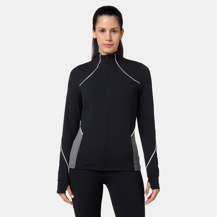 Sun and Sand Sports Women's Piping Jacket Black image number 0