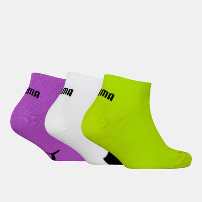 PUMA Kids' BWT Socks (3 Pack) yellow