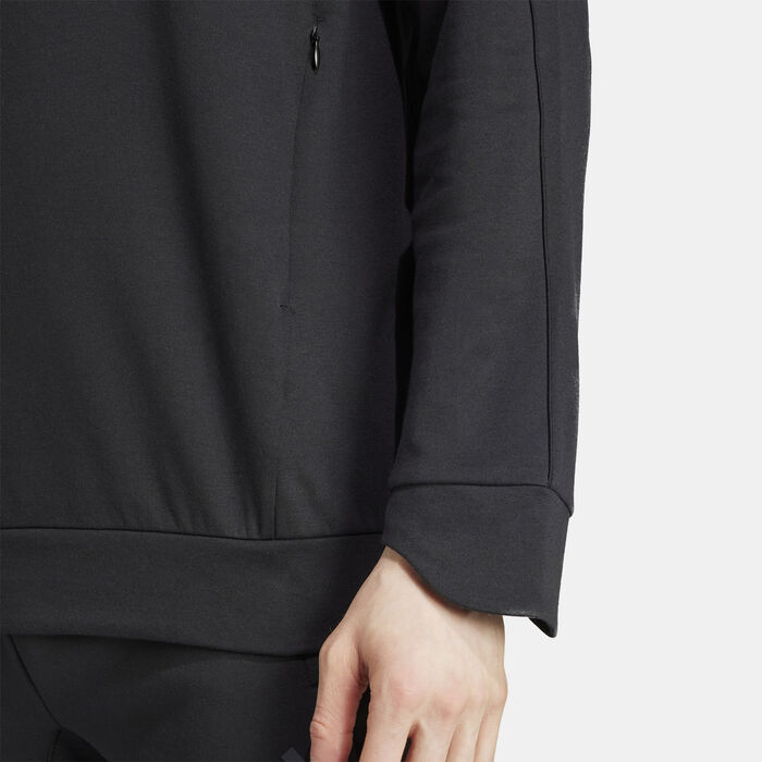 adidas Men's Yoga Training Hoodie Black image number 4