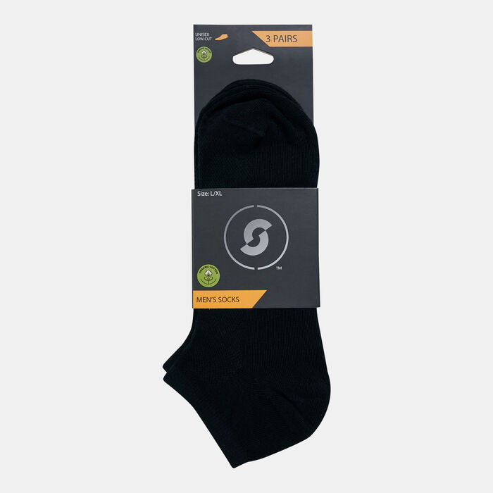 Sun and Sand Sports Lightweight Low Cut Socks (3 Pack) - L/XL Black Sun and Sand Sports Lightweight Low Cut Socks (3 Pack) - L/XL Black image number 1