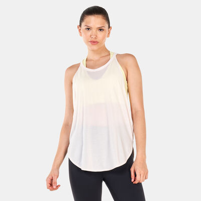 prAna Women's Lunar Glow Tank Top White