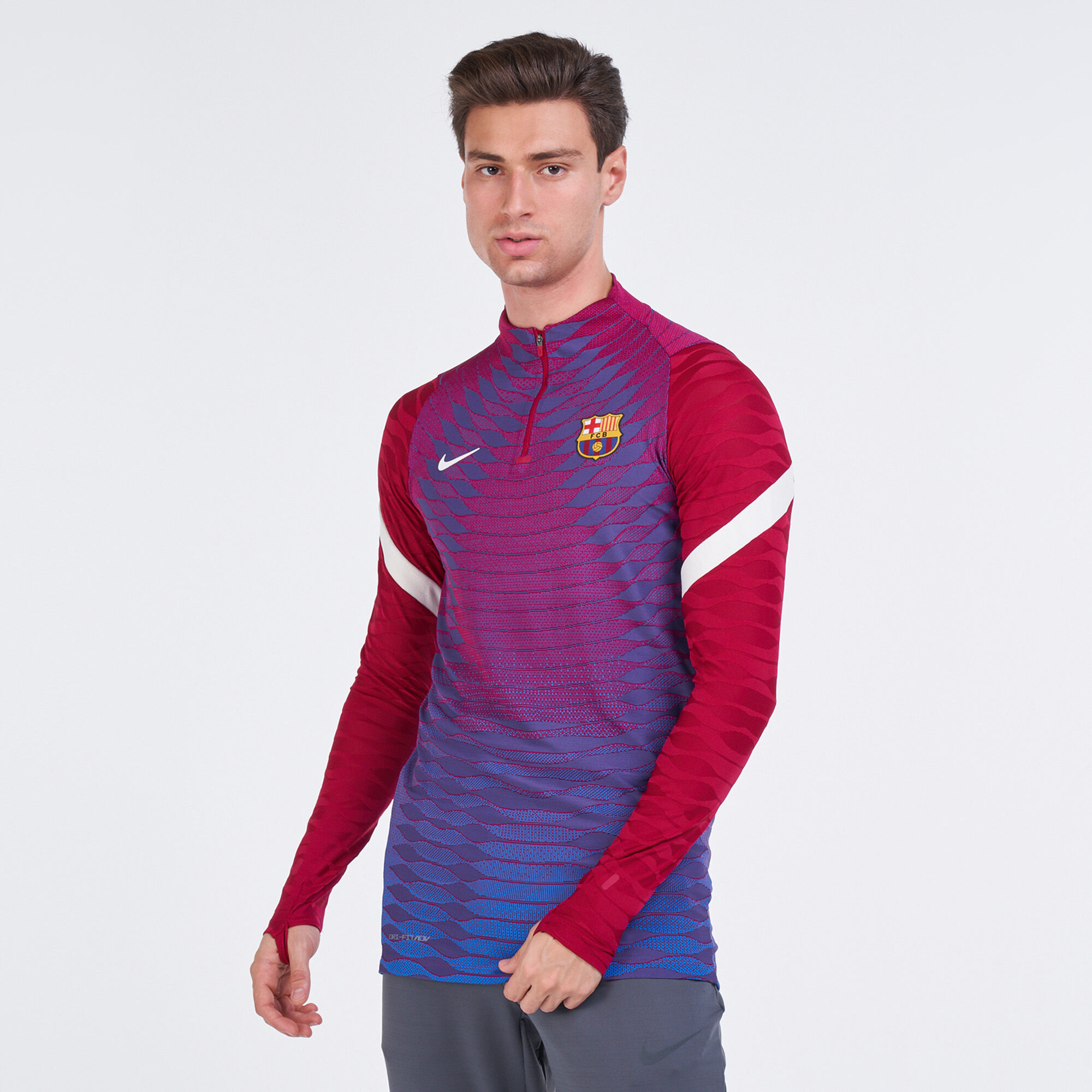 Fc barcelona sales training sweater