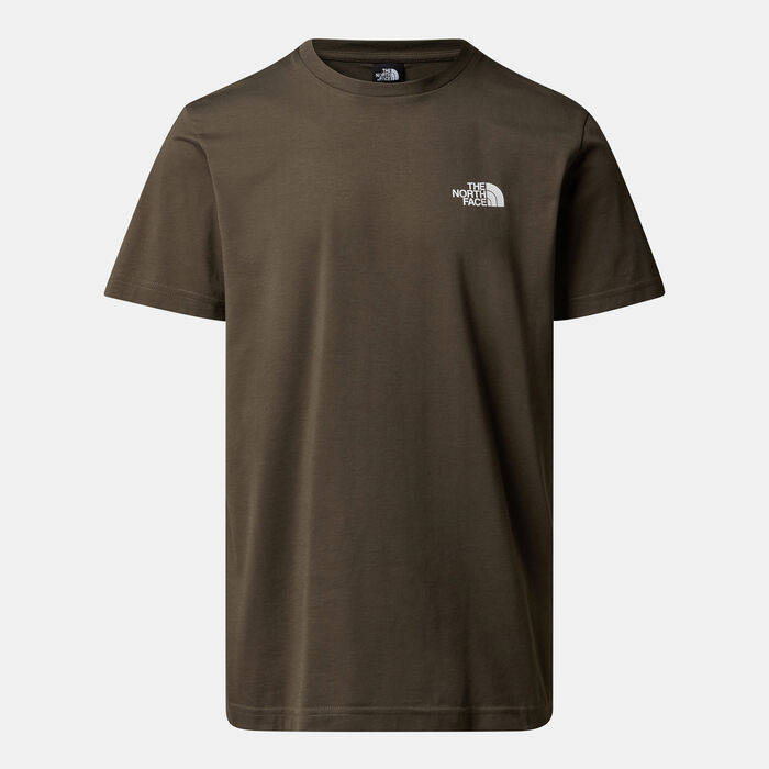 The North Face Men's Simple Dome T-Shirt Green The North Face Men's Simple Dome T-Shirt Green image number 0
