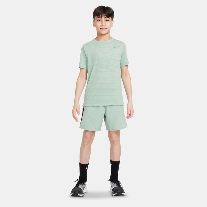 Nike Kids' Miler Run Division T-Shirt (Older Kids) Green Nike Kids' Miler Run Division T-Shirt (Older Kids) Green image number 2