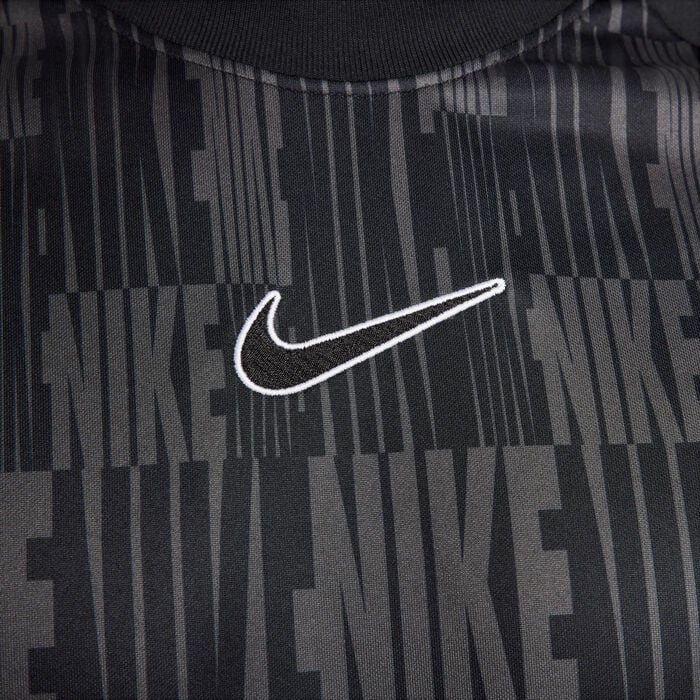 Nike Men's Academy+ Dri-FIT Football Top Black Nike Men's Academy+ Dri-FIT Football Top Black image number 4