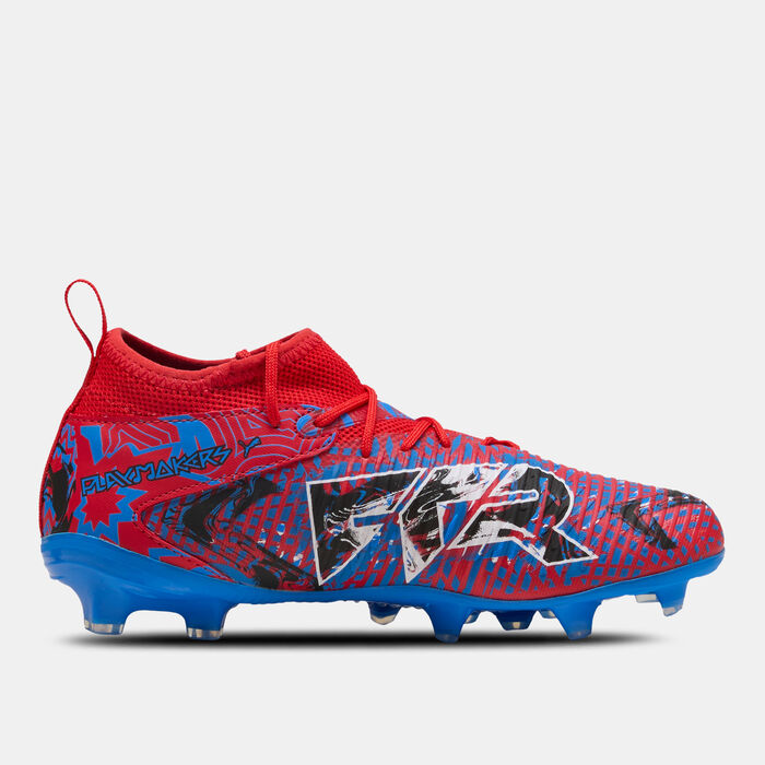 PUMA Kids' FUTURE 8 MATCH PLAYMAKERS Firm Ground/Artificial Ground Football Shoes Red PUMA Kids' FUTURE 8 MATCH PLAYMAKERS Firm Ground/Artificial Ground Football Shoes Red image number 0