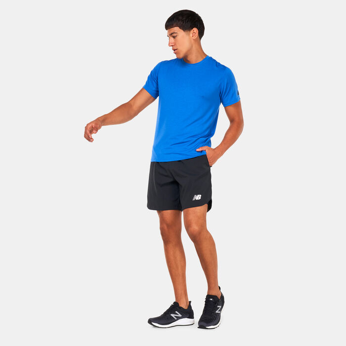 New Balance Men's R.W. Tech with Dri-Release T-Shirt Grey New Balance Men's R.W. Tech with Dri-Release T-Shirt Grey image number 2