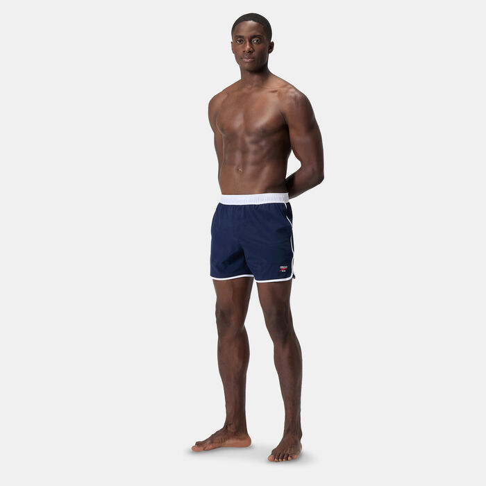 Speedo Men's Logo Volley Swimming Shorts Blue Speedo Men's Logo Volley Swimming Shorts Blue image number 2