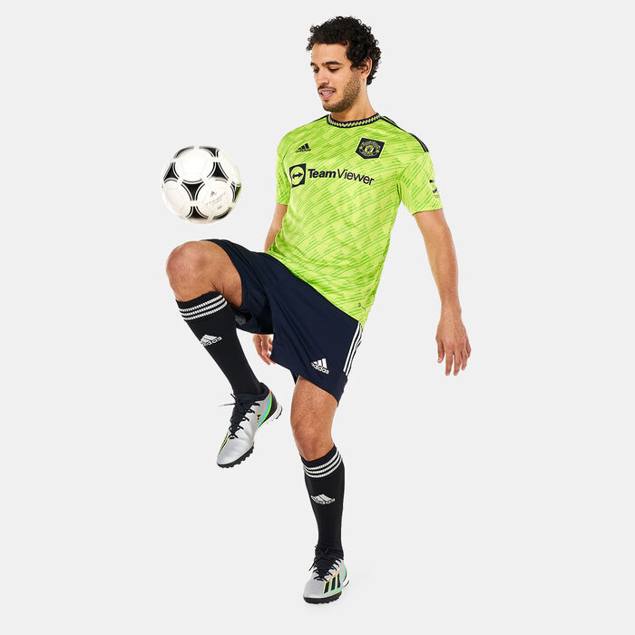 adidas Men's AEROREADY Sereno Cut 3-Stripes Shorts Blue adidas Men's AEROREADY Sereno Cut 3-Stripes Shorts Blue image number 2