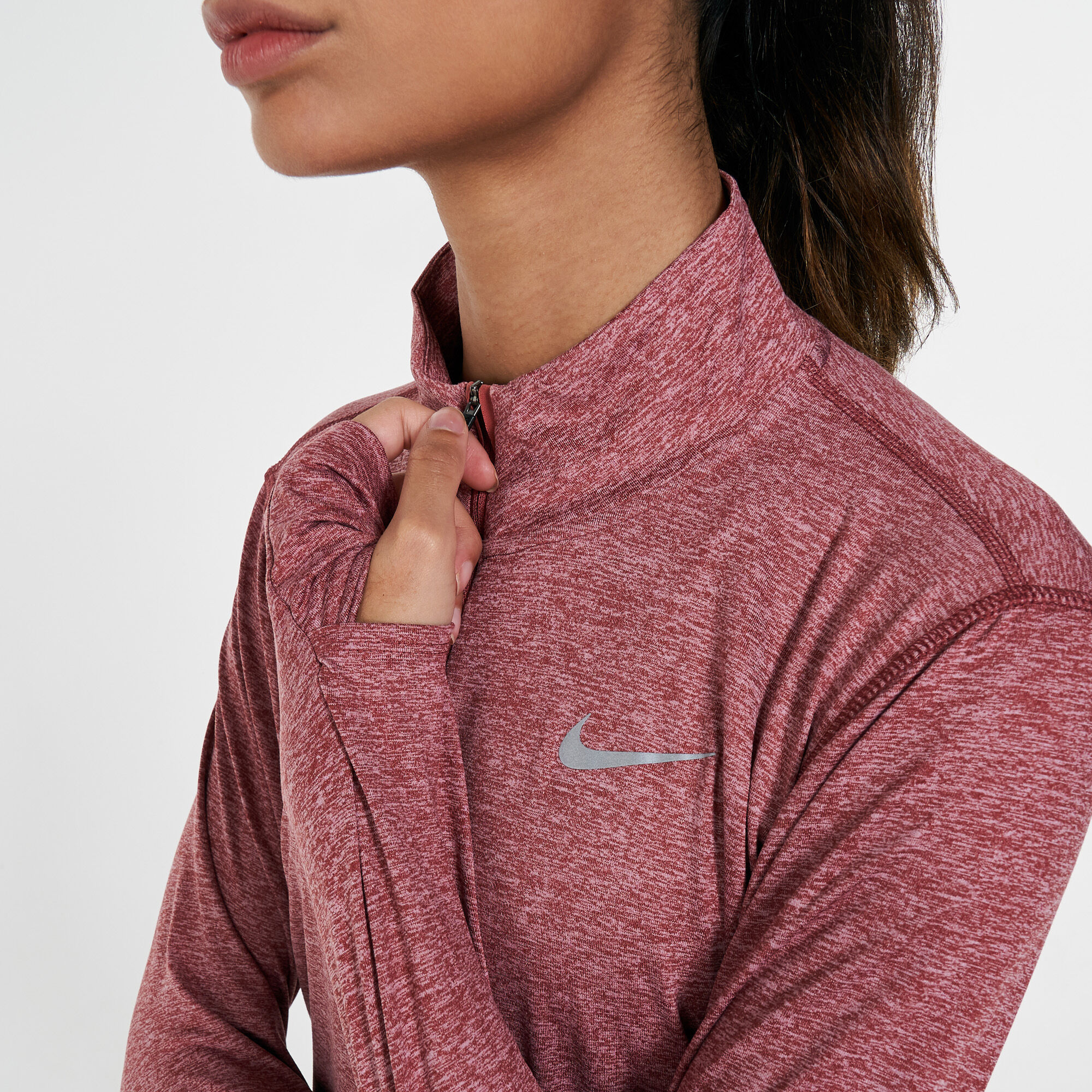 Nike half zip hoodie women's new arrivals