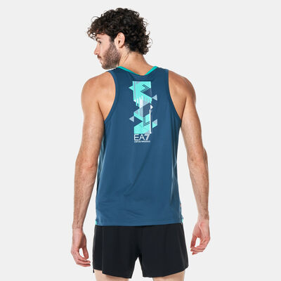 EA7 Emporio Armani Men's Ventus 7 Training Tank Top Grey