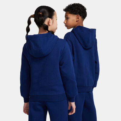 Nike Kids' Erling Haaland Club Hoodie Blue