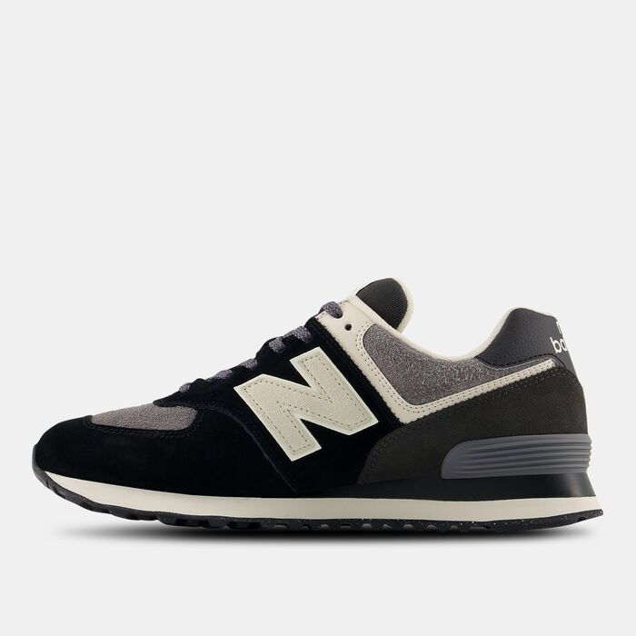 New Balance Men's 574 Shoes Black New Balance Men's 574 Shoes Black image number 2