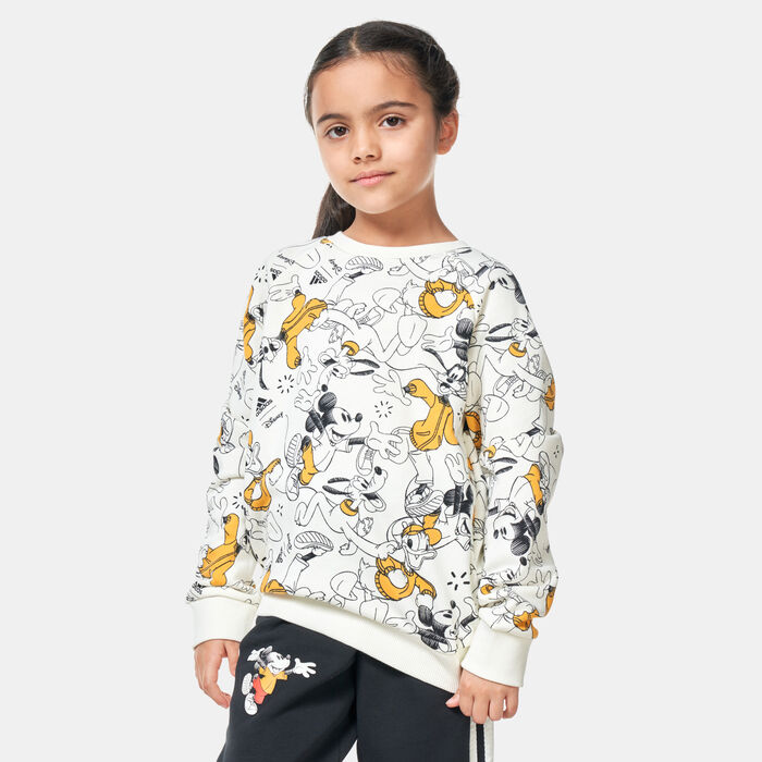 adidas Kids' Disney Mickey Mouse Sweatshirt White image number 0