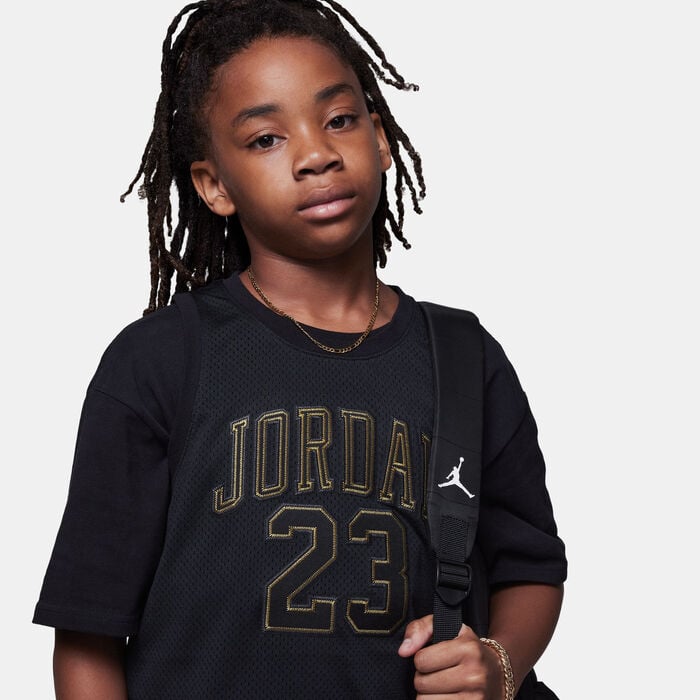 Jordan Kids' 23 Jersey Black Jordan Kids' 23 Jersey Black image number 3