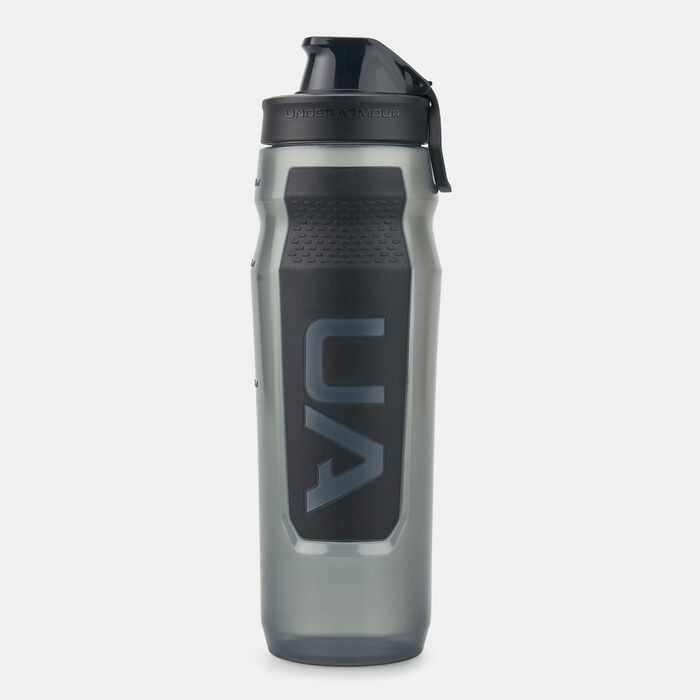 Under Armour Playmaker Squeeze Water Bottle Grey Under Armour Playmaker Squeeze Water Bottle Grey image number 0