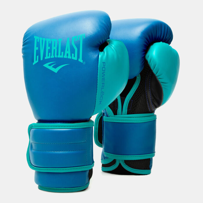 Everlast Powerlock 2 Training Boxing Gloves (12oz) Blue Everlast Powerlock 2 Training Boxing Gloves (12oz) Blue image number 0