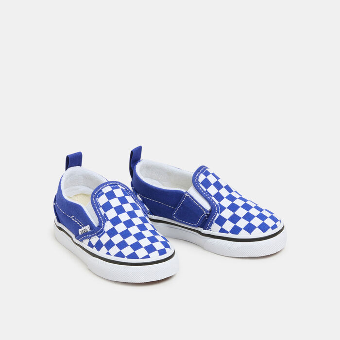Vans Kids' Slip-On Velcro Unisex Shoes (Baby and Toddler) Multi-Color Vans Kids' Slip-On Velcro Unisex Shoes (Baby and Toddler) Multi-Color image number 1