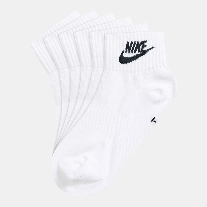 Nike Sportswear Everyday Essential Ankle Socks (3 Pack) White Nike Sportswear Everyday Essential Ankle Socks (3 Pack) White image number 0