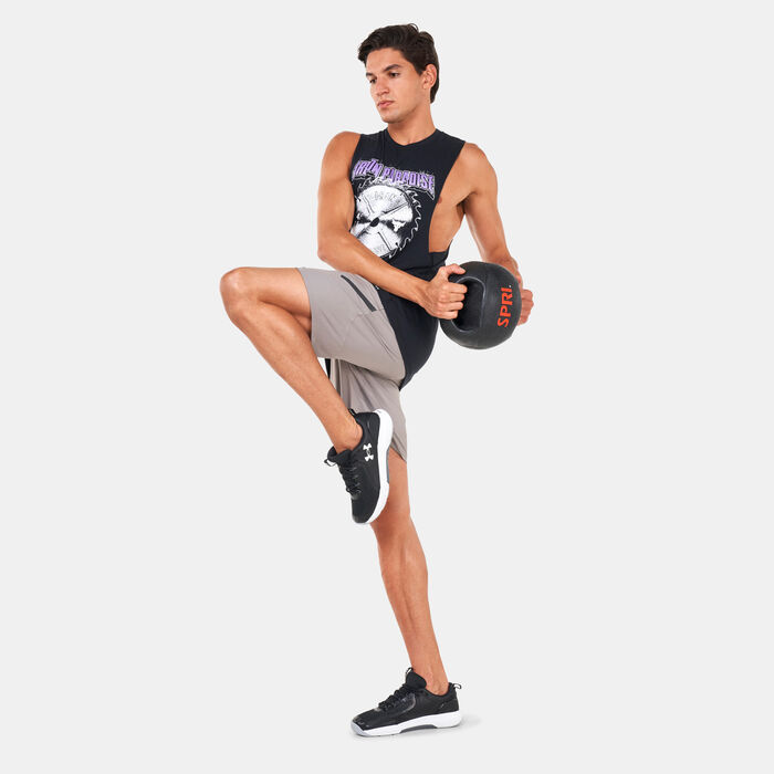 Under Armour Men's UA Unstoppable Shorts Grey image number 2