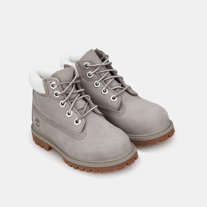 Timberland Kids' Premium 6 Inch Boot Grey Timberland Kids' Premium 6 Inch Boot Grey image number 1